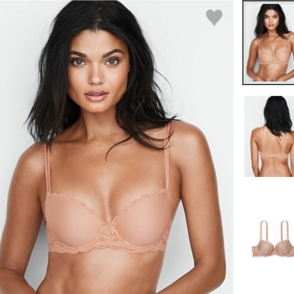 NWT VICTORIAS SECRET DREAM ANGELS DEMI BRA 32A